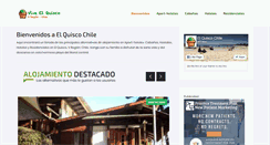 Desktop Screenshot of elquiscochile.cl